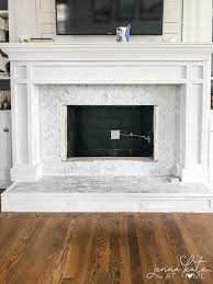 Diy Fireplace Mantel And Surround