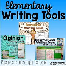 elementary writing tools narrative