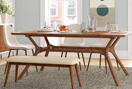 8 rectangle dining tables for mid