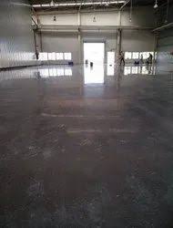 glossy concrete floor
