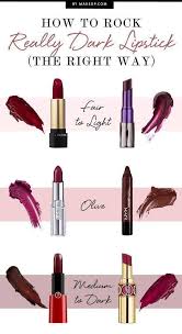 how to wear dark lipstick makeup com