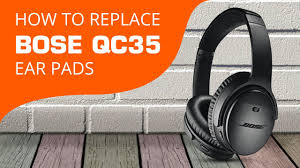 how to replace bose qc35 ear pads i