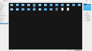 dolphin file manager black text over