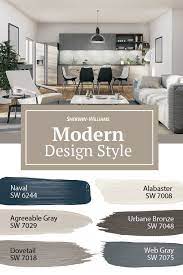 Modern Design Style Paint Colors