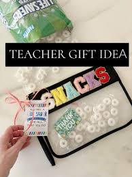 cute and easy teacher gift idea