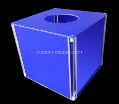 Custom Acrylic Raffle Boxes Perspex