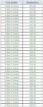 So, take everything after the decimal point (0.94), then multiply that by 12 to turn it into inches. Cm To Feet And Inches Chart Drone Fest