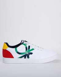 white sneakers for men by united