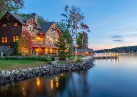 featured waterfront homes timberpeg