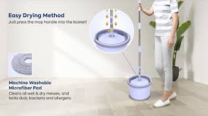 clean water spin mop with free