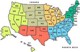 Image result for regions of the united states