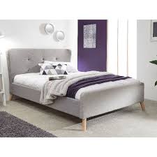 Carnaby King Size Bed Wood Fabric