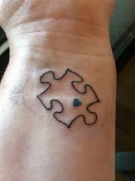 Friendship Puzzle Piece Wrist Tattoos Tattoo 20