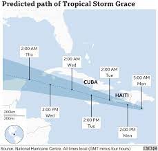 Haiti earthquake: Tropical Storm Grace ...