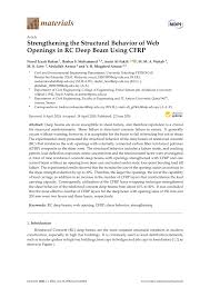 web openings in rc deep beam using cfrp
