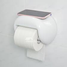 Wall Mount Ceramic Toilet Paper Holder