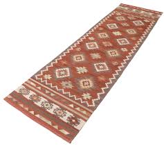 kilim malatya brown runner 80 x 300