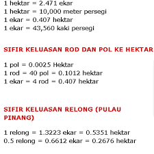 Sebelum melakukan konversi, kita harus tahu terlebih dulu berapa ${m^2}$ dalam 1 $hektar$. 1 Meter Bersamaan Berapa Kaki