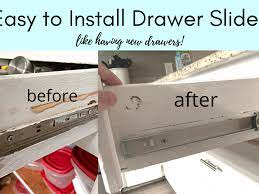 replacing drawer slides