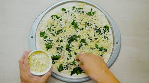 spinach pizza recipe inspired by domino