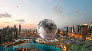 A Giant $5 Billion Moon-Shaped Mega Resort Is Coming to Dubai – Robb Report gambar png