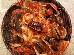 mussels and clams fra diavolo inside