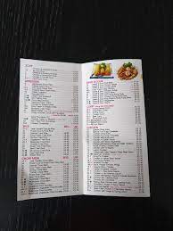 menu at jade garden fast food