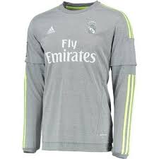 Choose from the classic white home jersey, colourful away. Real Madrid Grey Longsleeve Jersey Long Sleeve Tshirt Men Soccer Shirts Long Sleeve Shirts