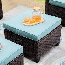 Phi Villa Dark Brown 6 Piece Rattan