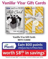purchase 2 visa gift cards at rite aid