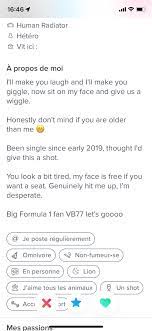 Two face-sitting jokes AND “I'm desperate”. 10/10 bio : r/Tinder