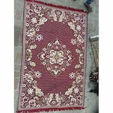 designer poly cotton carpet size 5x7