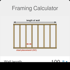 Framing Calculator Stud Count