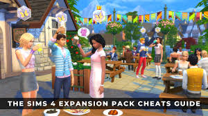 the sims 4 expansion pack cheats guide