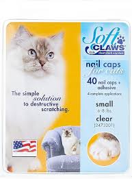 soft claws cat nail caps clear the