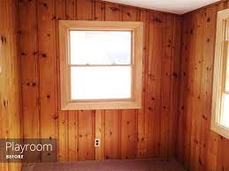Painting Wood Paneling Knotty Or Nice