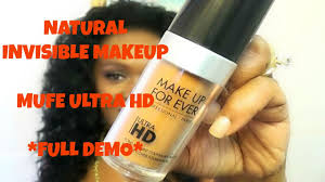 natural invisible makeup mufe ultra hd