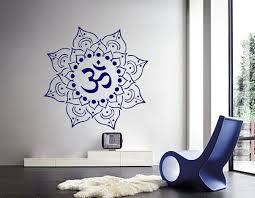 Mandala Wall Decals Indian Pattern Yoga