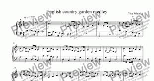 English Country Garden Medley