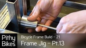 bicycle frame build 21 frame jig pt