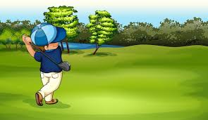 golf cartoon images free on