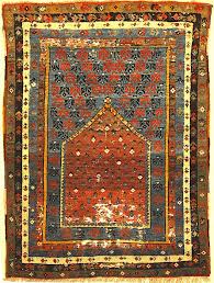 antique turkish prayer rug santa