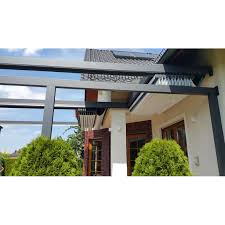 Pergola Solid Wall Mounted
