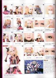 visual kei makeup step an pictures