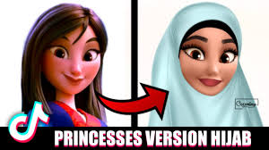 princesses disney version hijab