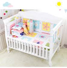 blue universe design crib bedding set