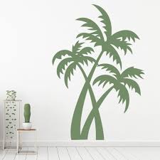Palm Trees Tropical Trees Wall Sticker