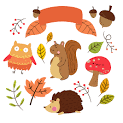 Free Critter Autumn Planner Stickers and Clip Art! - Free ...