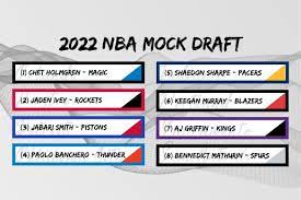 2022 NBA Mock Draft - Final Four ...