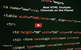 10 html you channels with tutorials